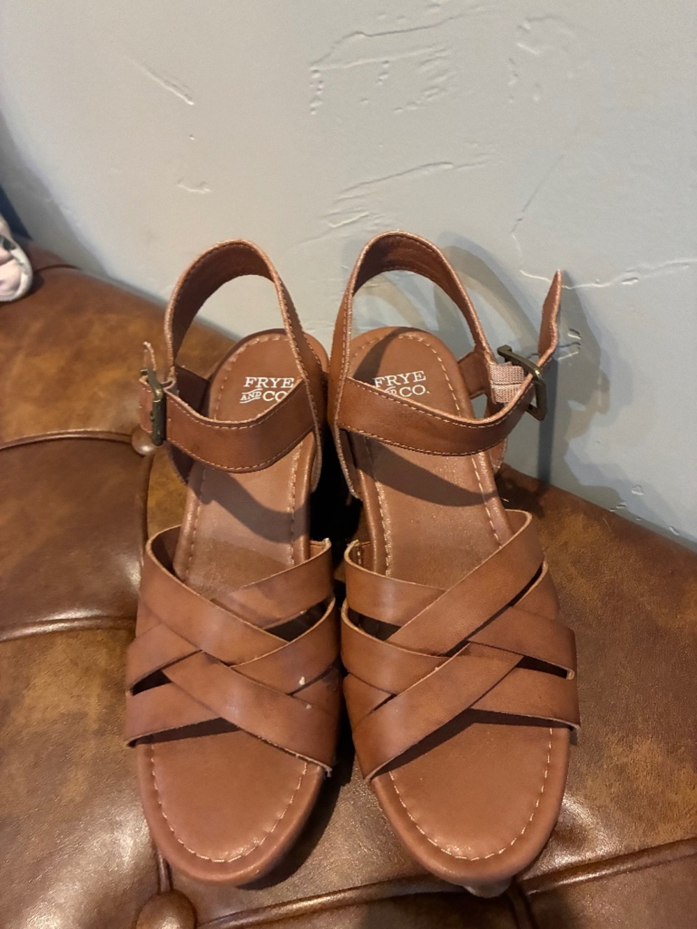 Frye and Co leather sandals